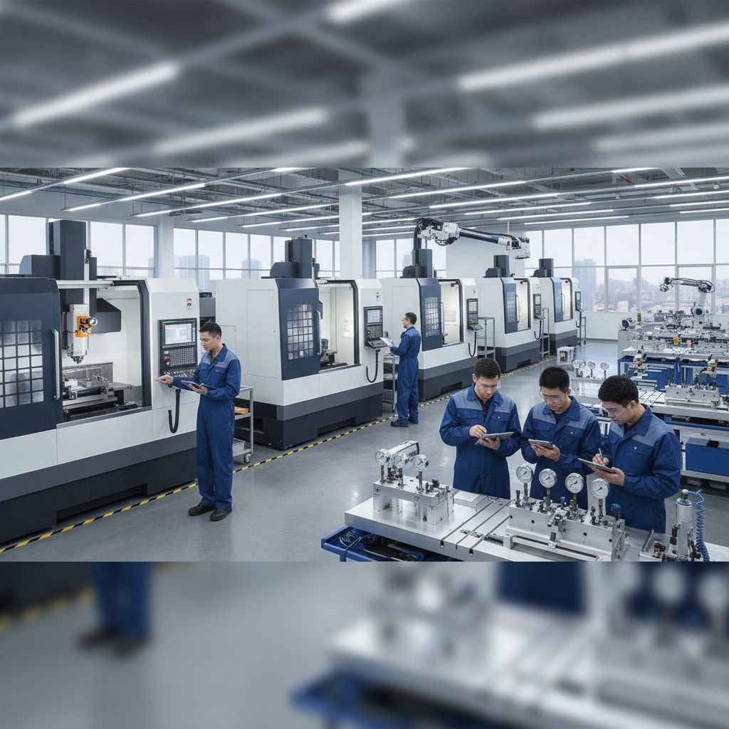 Southern Precision Industries factory and precision gauges