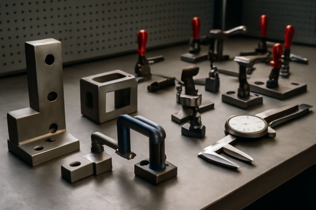 Drilling jigs manufactured with precision